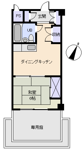 熱海市 紅葉ガ丘ガーデンハイツの間取り、または地形