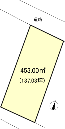 熱海市 三井伊豆山の間取り、または地形