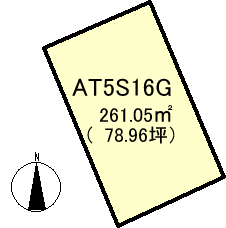 熱海市 西熱海別荘地の間取り、または地形