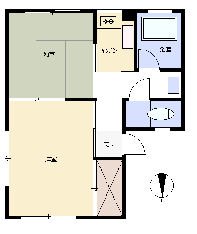 熱海市 紅葉ガ丘町の間取り、または地形