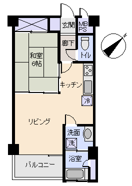 熱海市 東熱海マリンハイツの間取り、または地形