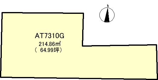 熱海市 昭和町の間取り、または地形