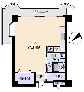熱海市 シーサイドヴィラ南熱海の間取り、または地形