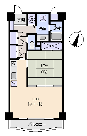 熱海市 ケアリゾート熱海の間取り、または地形