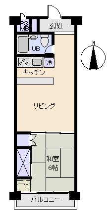 熱海市 熱海クリフサイドの間取り、または地形