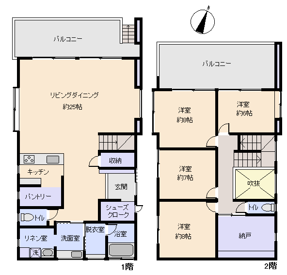 熱海市 網代の間取り、または地形