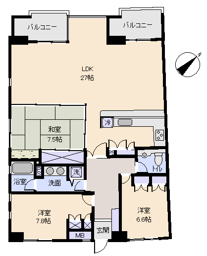 熱海市 プチモンド熱海の間取り、または地形