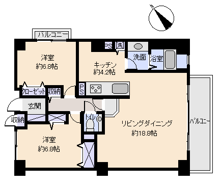 熱海市 コスモ熱海林ヶ丘の間取り、または地形