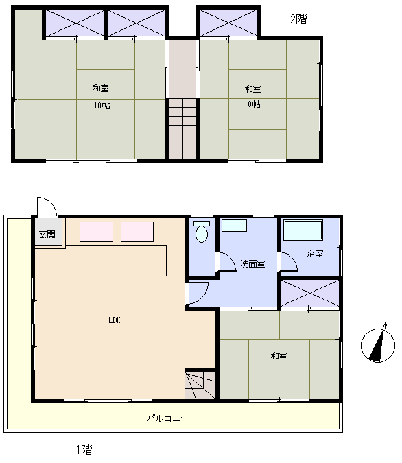 伊豆の国市 富士見ニュータウンの間取り、または地形
