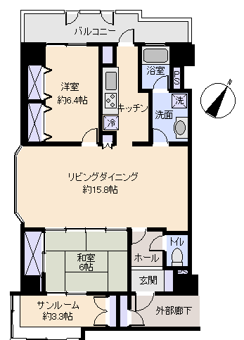 伊豆の国市 南箱根グラン・ビューの間取り、または地形