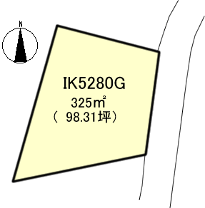 伊豆の国市 富士見ニュータウンの間取り、または地形