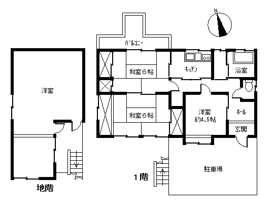 伊豆の国市 富士見ニュータウンの間取り、または地形