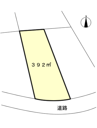 伊豆の国市 小松ケ原の間取り、または地形