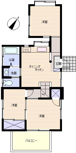 伊豆の国市 伊豆エメラルドタウン(韮山町)の間取り、または地形
