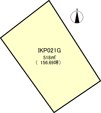 伊豆の国市 富士見ニュータウンの間取り、または地形