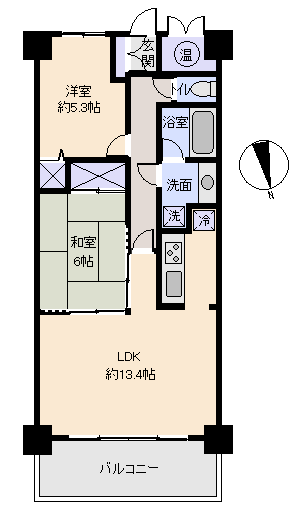 伊東市 ライオンズマンション川奈マリンビューの間取り、または地形