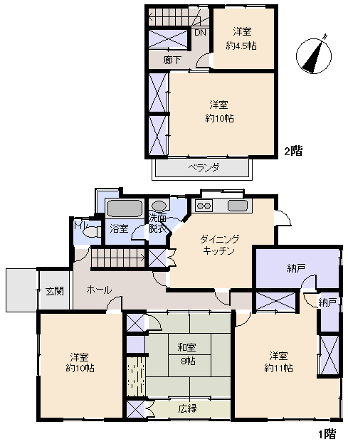 伊東市 川奈の間取り、または地形