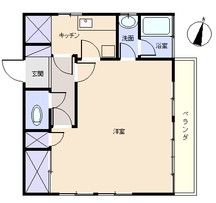 伊東市 静海荘の間取り、または地形