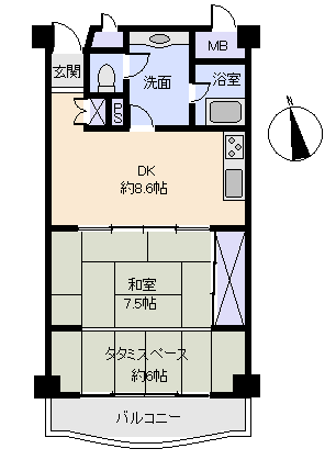 伊東市 伊豆ビューグランドハイツの間取り、または地形
