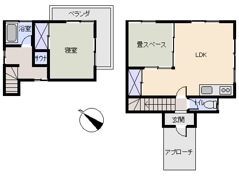 伊東市 東急天城高原の間取り、または地形