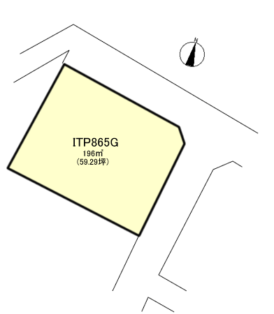 伊東市 川奈の間取り、または地形