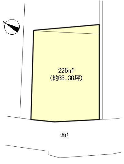 伊豆市 伊豆平パールタウンの間取り、または地形