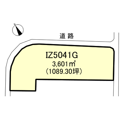 伊豆市 伊豆平パールタウンの間取り、または地形