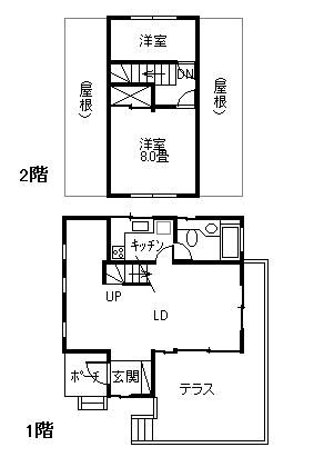 伊豆市 中伊豆スカイランドの間取り、または地形