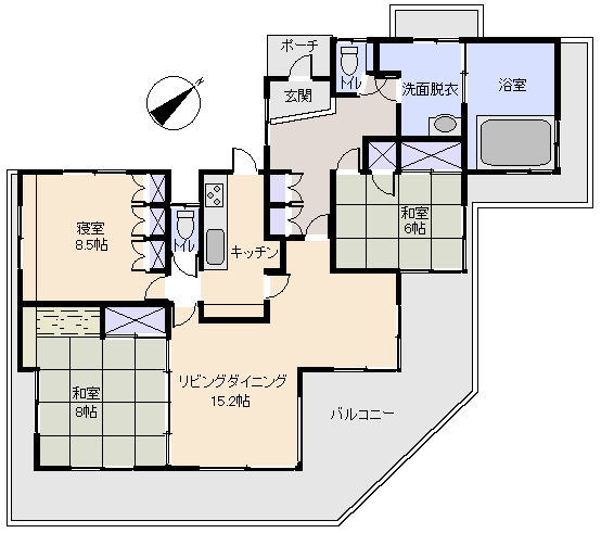 函南町 南箱根ダイヤランドの間取り、または地形