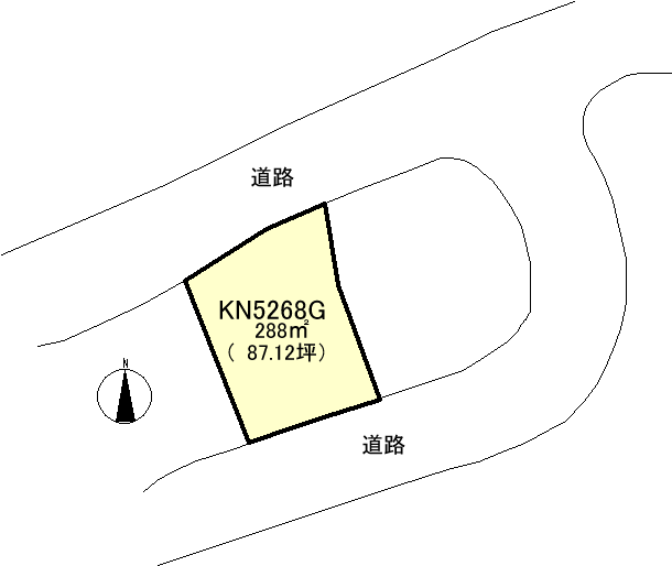 函南町 南箱根ダイヤランドの間取り、または地形