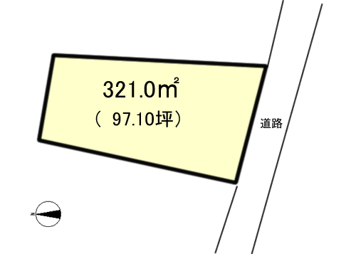 函南町 南箱根ダイヤランドの間取り、または地形