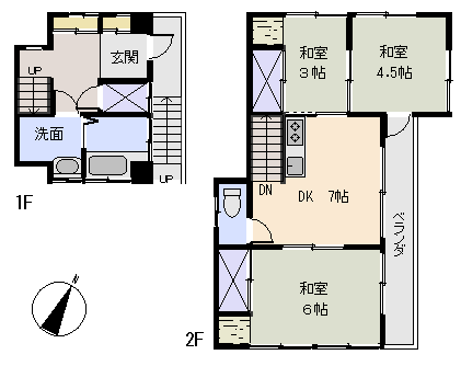 河津町 桜坂温泉別荘地の間取り、または地形