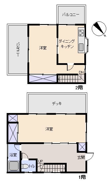 真鶴町 岩の間取り、または地形