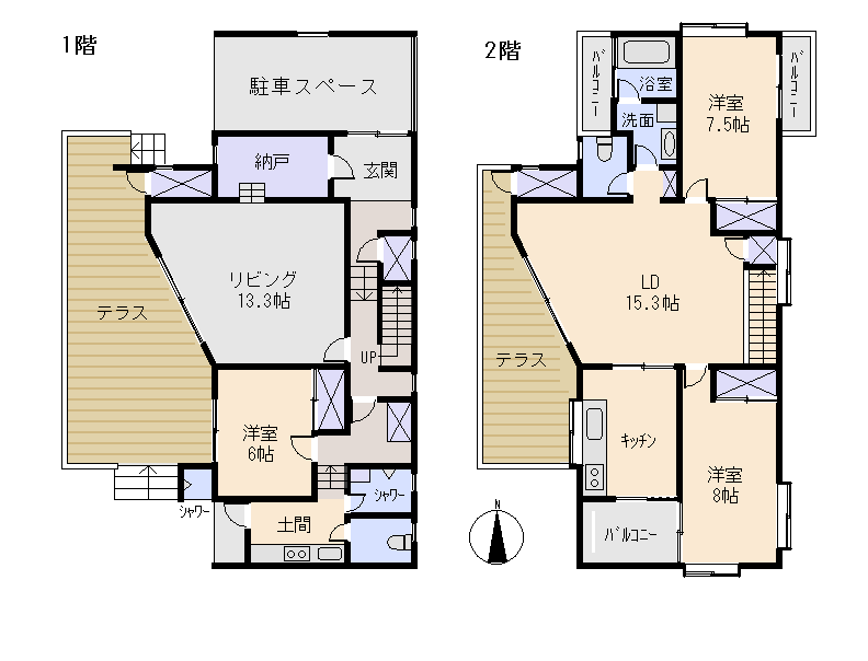 南伊豆町 弓ヶ浜の間取り、または地形