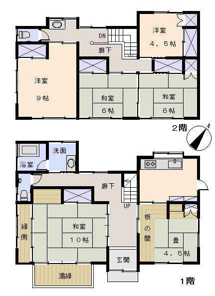 南伊豆町 子浦の間取り、または地形