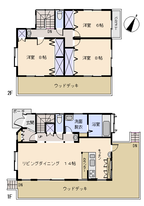 南伊豆町 妻良の間取り、または地形