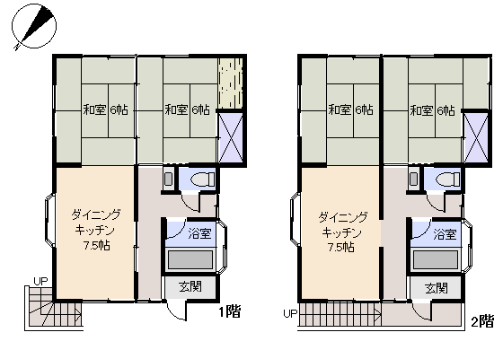 南伊豆町 下賀茂の間取り、または地形