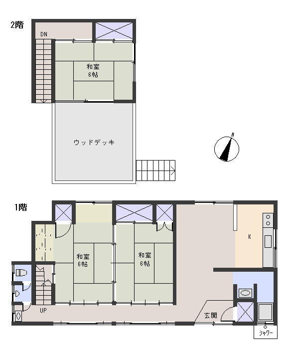 南伊豆町 入間の間取り、または地形