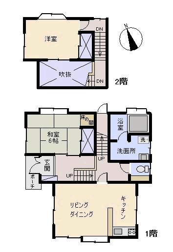 南伊豆町 湯之元リゾートハイツの間取り、または地形