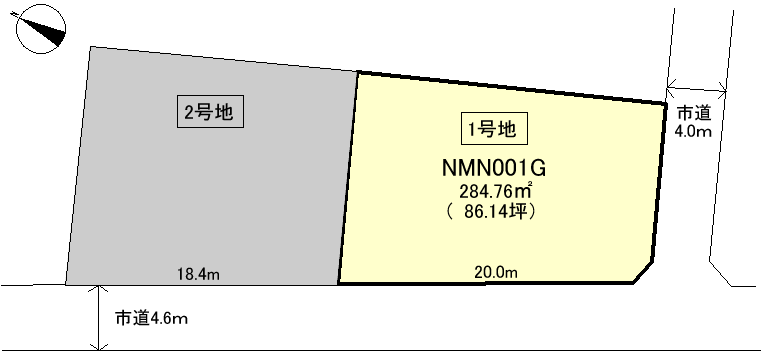 沼津市 沼津の間取り、または地形