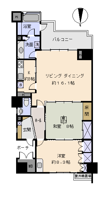 下田市 リゾート129　碁石が浜パートVの間取り、または地形