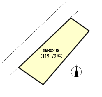 下田市 6丁目の間取り、または地形