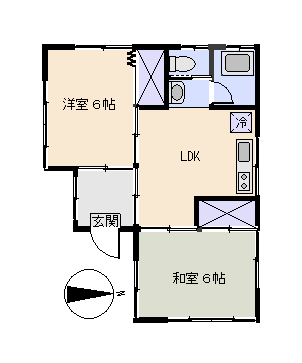 下田市 笹峯台の間取り、または地形