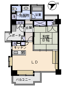 下田市 リゾート129　碁石が浜パートＩの間取り、または地形