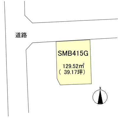 下田市 東中の間取り、または地形
