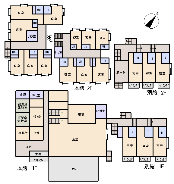 下田市 白浜の間取り、または地形