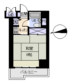 湯河原町 ライオンズマンション湯河原第6の間取り、または地形